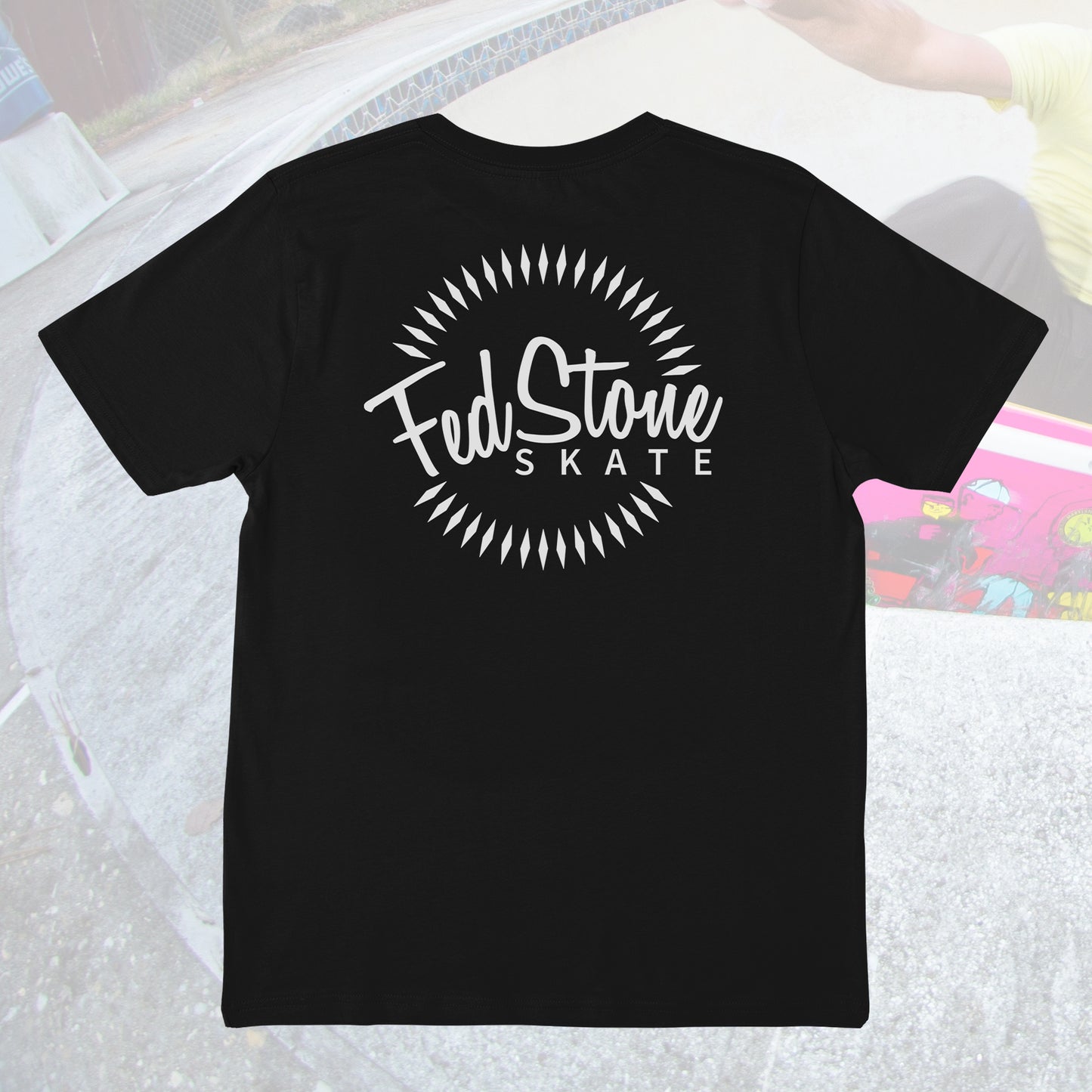 DQ: Black with White T-Shirt