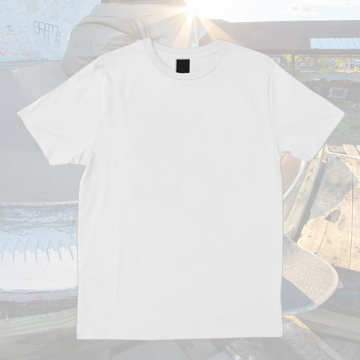 DQ: White with Black T-Shirt