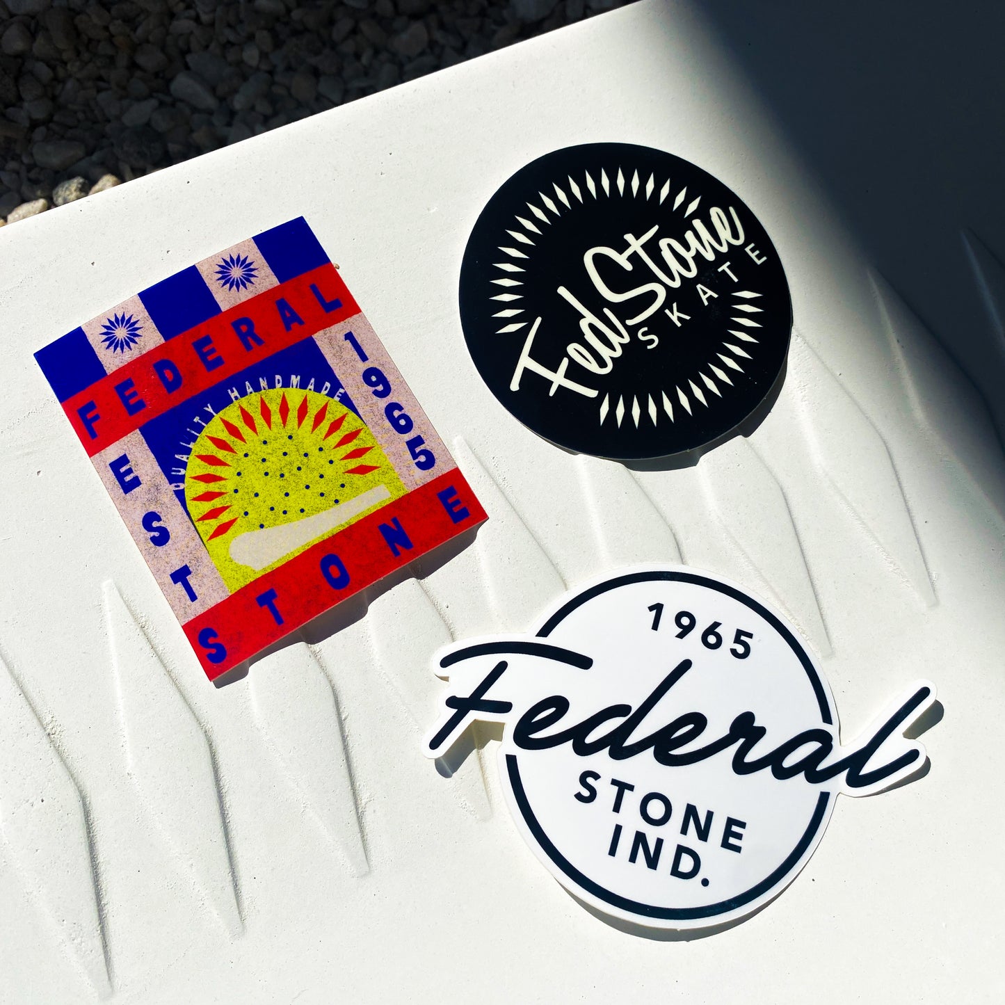 FS Skate Sunrise Coping - Vinyl Sticker Pack